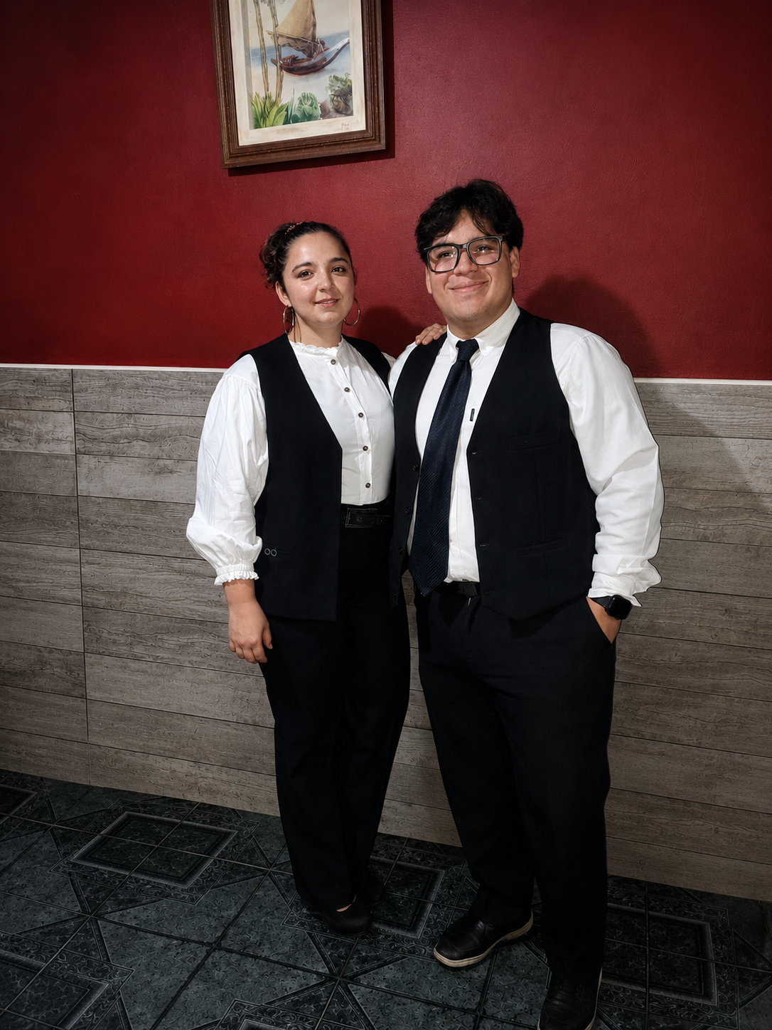 Recuerdo de Nicolás y Gisella